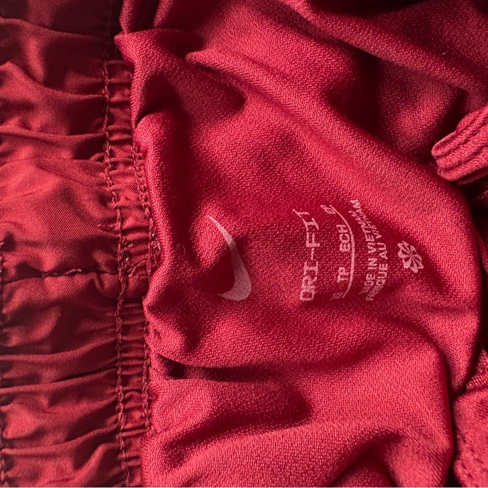 Red and White Athletic Shorts - Picture 3 of 3